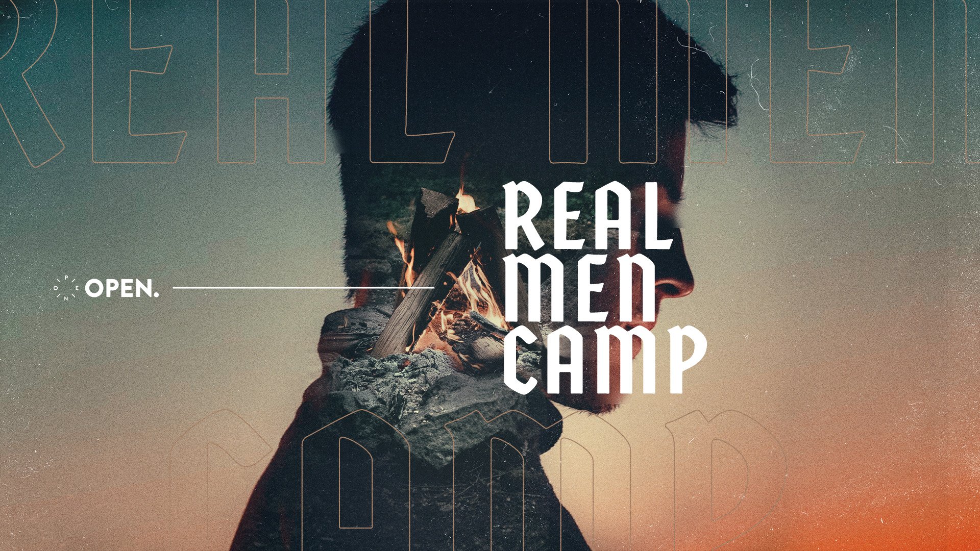 Real Men Camp Open Kerk